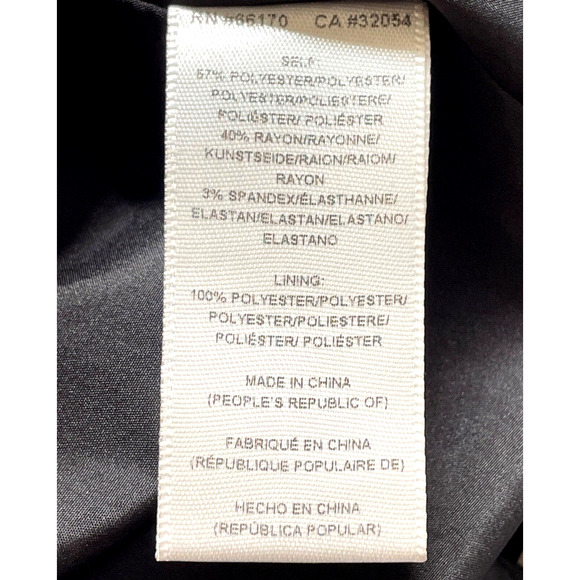 HUTCH Anthropologie "Britton" Size XL Black White Stripe Textured Back Zip Dress - Picture 8 of 10